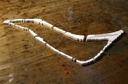 Fischerinsel   130 x 140 x 3cm   Gips   2012